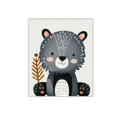 Póster ilustrado infantil